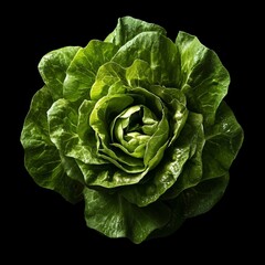 Fototapeta premium Lush Green Butterhead Lettuce