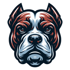 Pitbull vector and illustrations