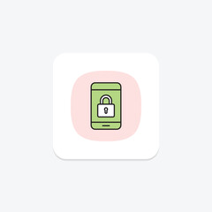 Secure Device, vector, pixel perfect, illustrator file