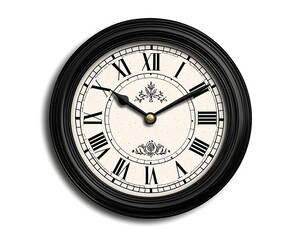 Vintage Clock Illustration