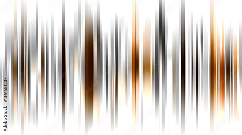 Poster abstract gradient lines with vertical flowing color background illustration