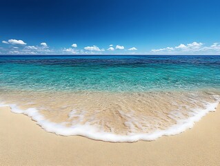 Tropical Beach Wavescape (1)