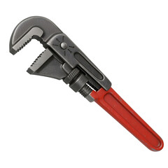 Fototapeta premium Pipe Wrench: A Sturdy Tool for Plumbing and Mechanical Work