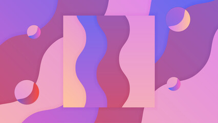colorful modern abstract geometric background with clean shapes and stylish vector illustration