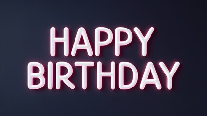 Obraz premium A neon-style 