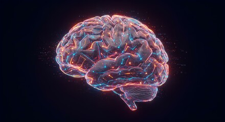 3d rendered illustration of human brain