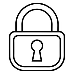 vector lock icon