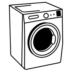washing machine vector