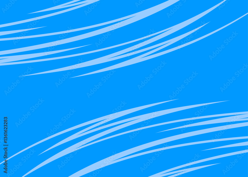 Poster abstract background with reflective curved spike pattern and with some copy space area