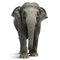 Fototapeta premium Elephant front view