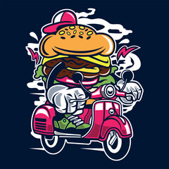 astronaut in space vector design