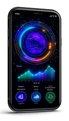 Futuristic Phone Interface