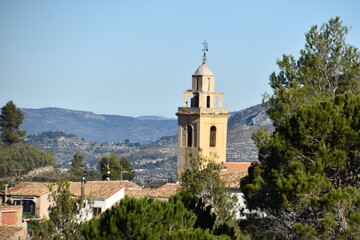 Torre campanario iglesia
