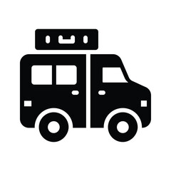 A travel van symbolizing road trips, adventure, and exploration.