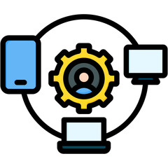 Digital Workforce Icon