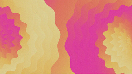 yellow orange and pink modern abstract geometric background with clean shapes and stylish vector illustration, perfect for business presentation, digital banner, and website background