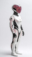 Futuristic Robot Figure
