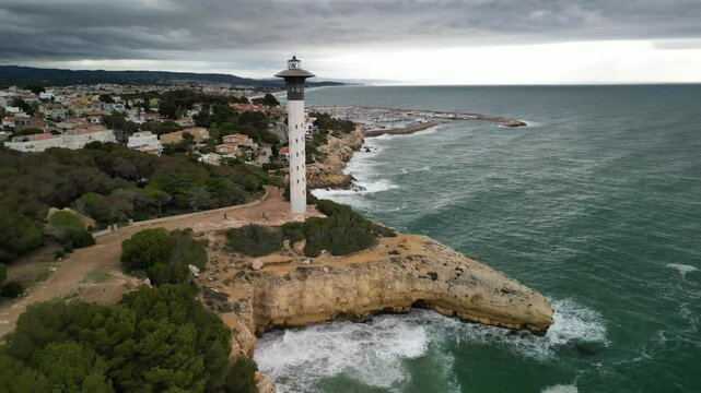 Faro de Torredembarra-Costa Dorada-Tarragona-Catalunya