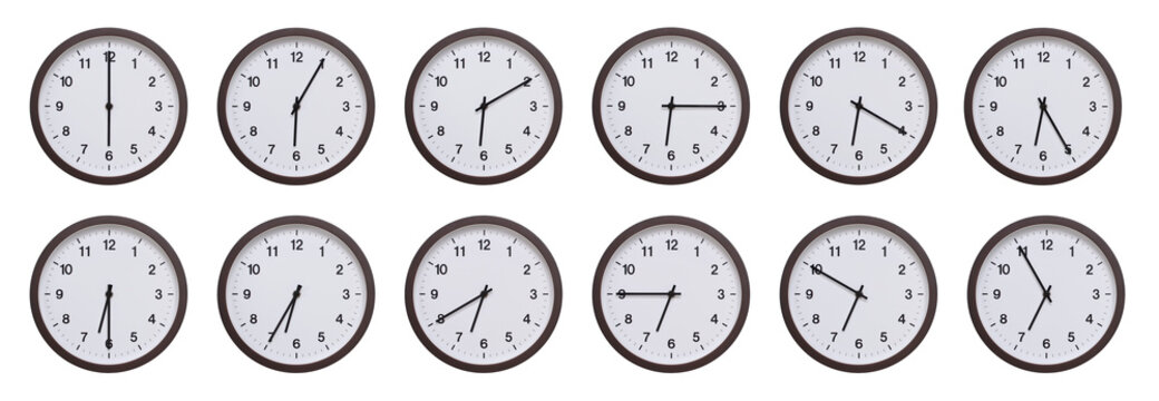 Abstract Timepiece with Dynamic Light Trails