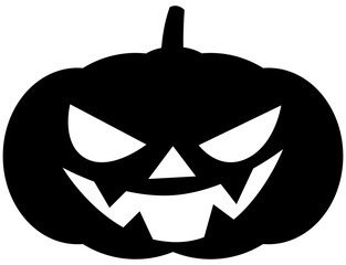 Halloween pumpkin icon, character, emoji, emoticon,