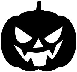 Halloween pumpkin icon, character, emoji, emoticon,