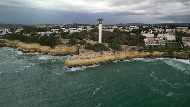 Faro de Torredembarra-Costa Dorada-Tarragona-Catalunya