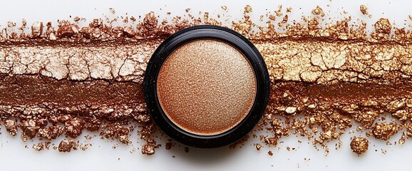 Shimmering Bronze Eyeshadow