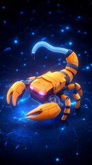 Futuristic Scorpion Robot