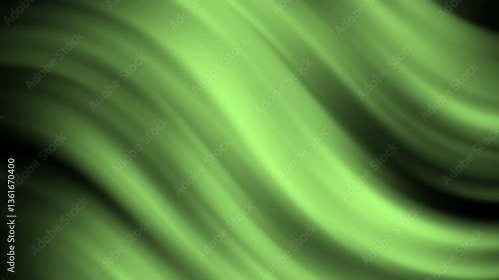 Poster fluid green gradient with motion effects and textured background suitable for modern digital design 