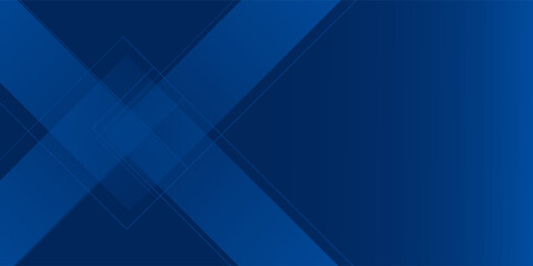 Obraz premium Dark blue dynamic gradient abstract 3D background with shadow and light. gradient square design layers background with shadow and shapes