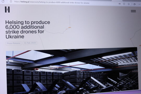 Helsing to produce 6000 additional strike drones for ukraine