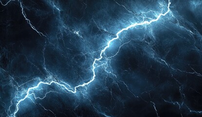 Powerful, dynamic electrical discharge patterns.  Intense blue lightning strikes against a dark, textured background.  A mesmerizing display of raw energy