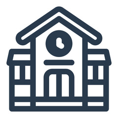 Side View of a Standard Yellow School Bus