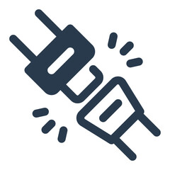 Seat Belt Safety with Electric Plug Disconnection