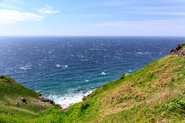 北海道積丹町、神威岬展望台からの眺め【5月】