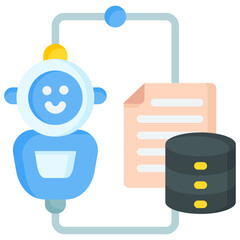 Data Bot Icon