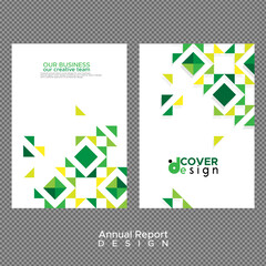 Annual report cover design