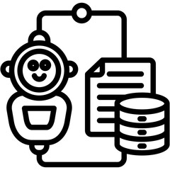 Data Bot Icon