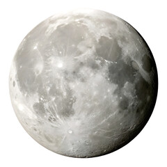 moon  isolated on white background png