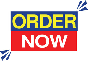 Order Now tag offer web banner icon sticker shop price sale label online social media cart marketing concept service