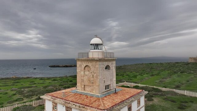 Faro de la Isla de Tabarca en Santa Pola, Alicante