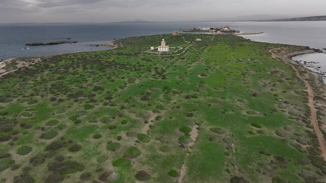 Faro de la Isla de Tabarca en Santa Pola, Alicante