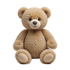 Adorable Teddy Bear: 3D Render png generated ai