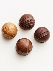 Lindt Chocolate Lindor Truffle Bonbon Candy Editorial Wrapper on White Background