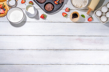 Summer baking background