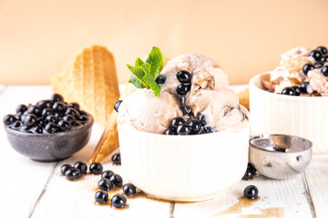 Bubble milk tea ice cream