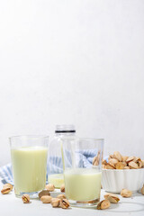 Vegan alternative Pistachio Milk