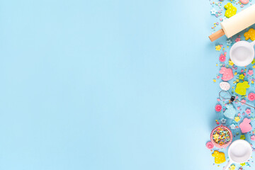 Easter baking background