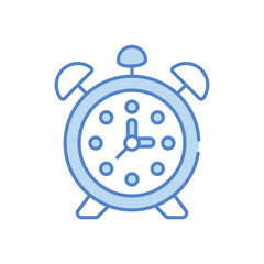 Alarm vector icon stock illustration