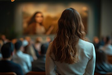 Audience Member Engaged in Conference &ndash; Learning and Professional Growth